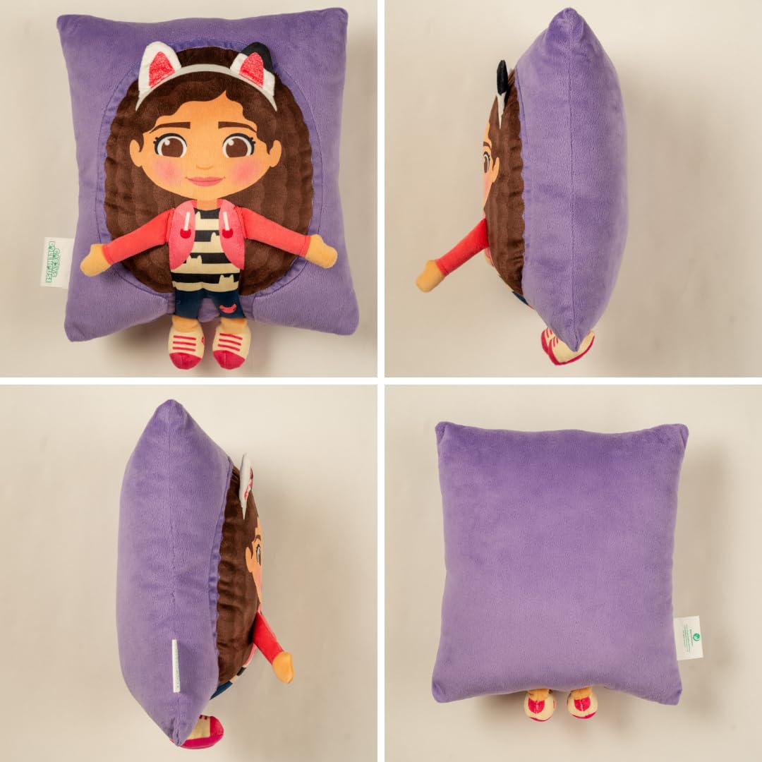 Franco DreamWorks Gabby's Dollhouse Kids Super Plush Cozy Snuggle (TM) Pillow (100% Officially Licensed Product)