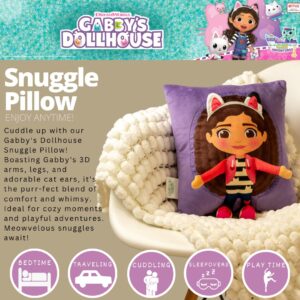 Franco DreamWorks Gabby's Dollhouse Kids Super Plush Cozy Snuggle (TM) Pillow (100% Officially Licensed Product)