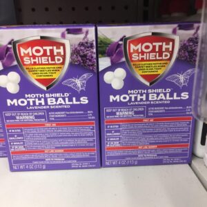 Moth Balls for Rodents Carpet Beetles - Pantry Moth Traps - Kills Clothes Moth Repellent Closet Clothes Protector Indoor - Lavender 2pack