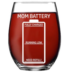 vine country funny wine glass gift for moms, women - 20oz capacity