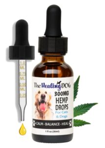 the healing dog: hemp oil for cats & dogs - 300mg