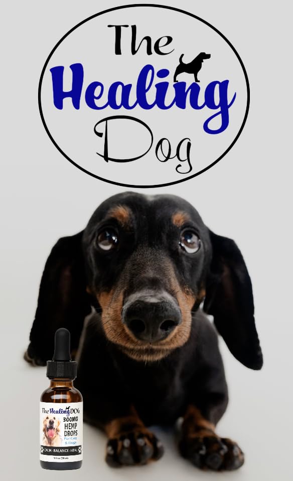 The Healing Dog: Hemp Oil for Cats & Dogs - 300mg