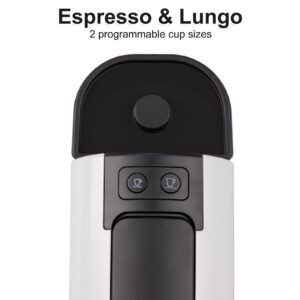 beanglass Mini Espresso Machine Compatible for NS Original Line Pods, Compact Capsule Coffee Maker with 20 Bar High Pressure Pump, 22 oz Removable Water Tank