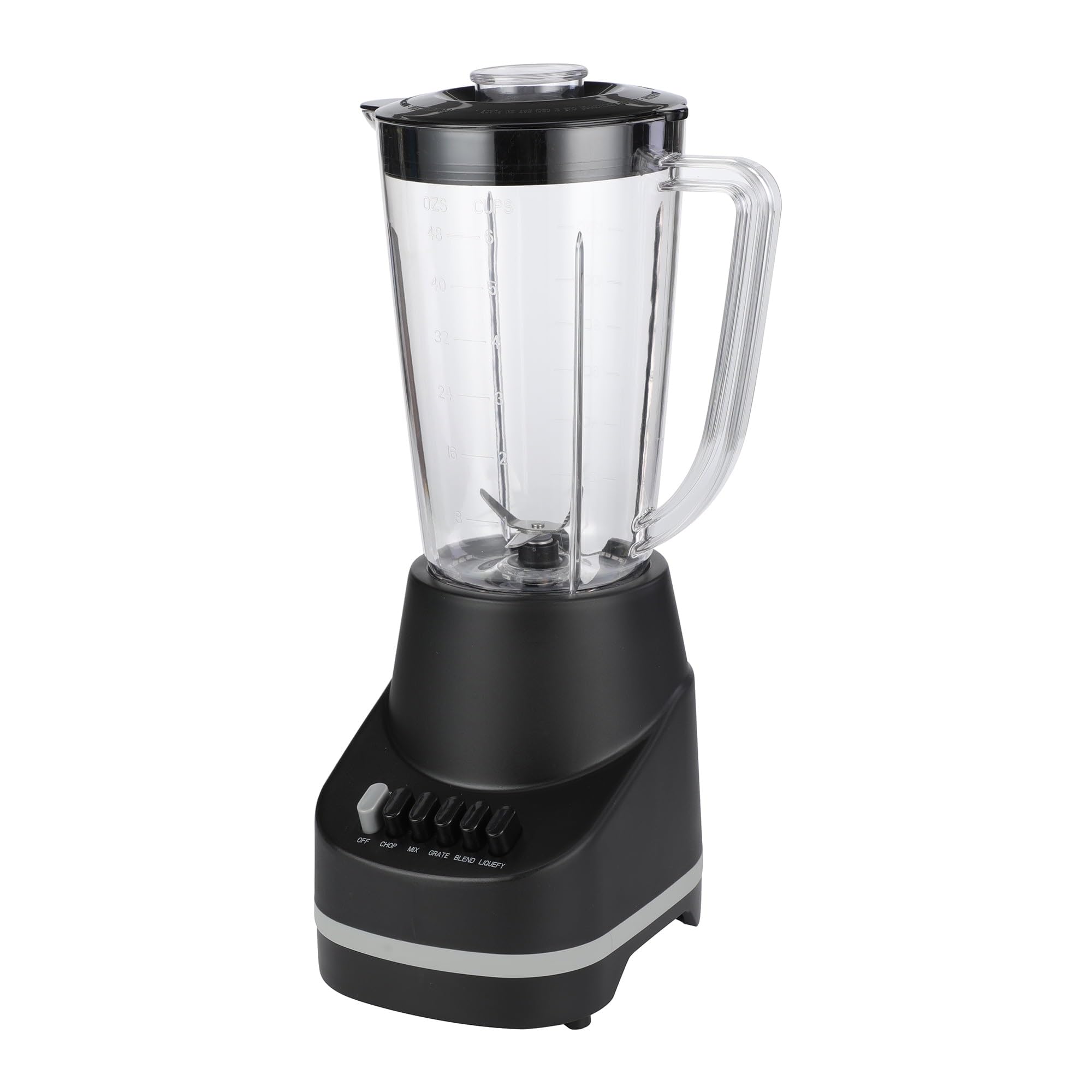 6-Speed Blender with 48 oz/1.5 L Pitcher, Black