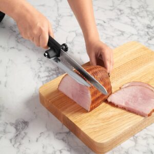 Knife with Adjustable Slicing Guide by Chef's Pride