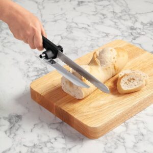 Knife with Adjustable Slicing Guide by Chef's Pride