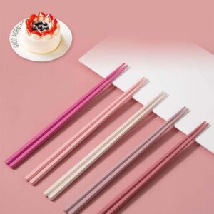 10 Pairs Reusable Chopstick Helpers Dishwasher Safe Training Chop sticks Adult Practice Chopsticks Beginners Right Left Handed Chinese Sticks Learning Chopsticks Holder with Clip Trainer