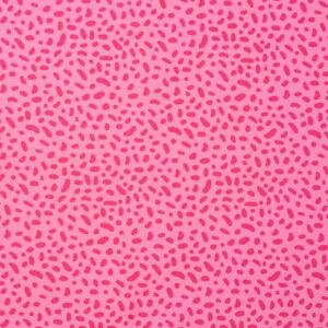 singer, 100% cotton, tonal spots pink