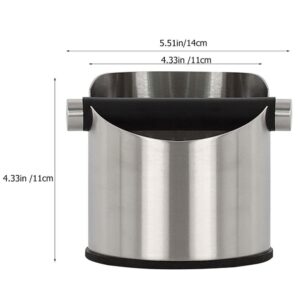 1pc Coffee Grounds Bucket Home Supplies Italian Espresso Bin Versatile Trash Can Coffee Powder Bucket Semi-automatic Coffee Machine Coffee Slag Bucket Tea Bucket Coffee Slag Bin