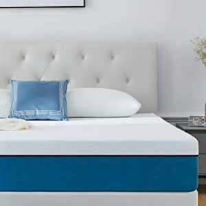 MZEER Queen Size Mattress, 6 Inch Queen Gel Memory Foam Mattress in A Box, Removable Fabric, for Sleeping MattressesQueen Size 70 * 80 * 6 Inches (Queen (U.S. Standard))