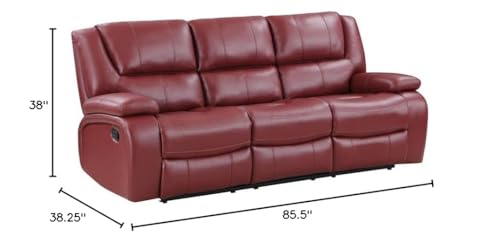 Coaster Camila Motion Sofa, Red