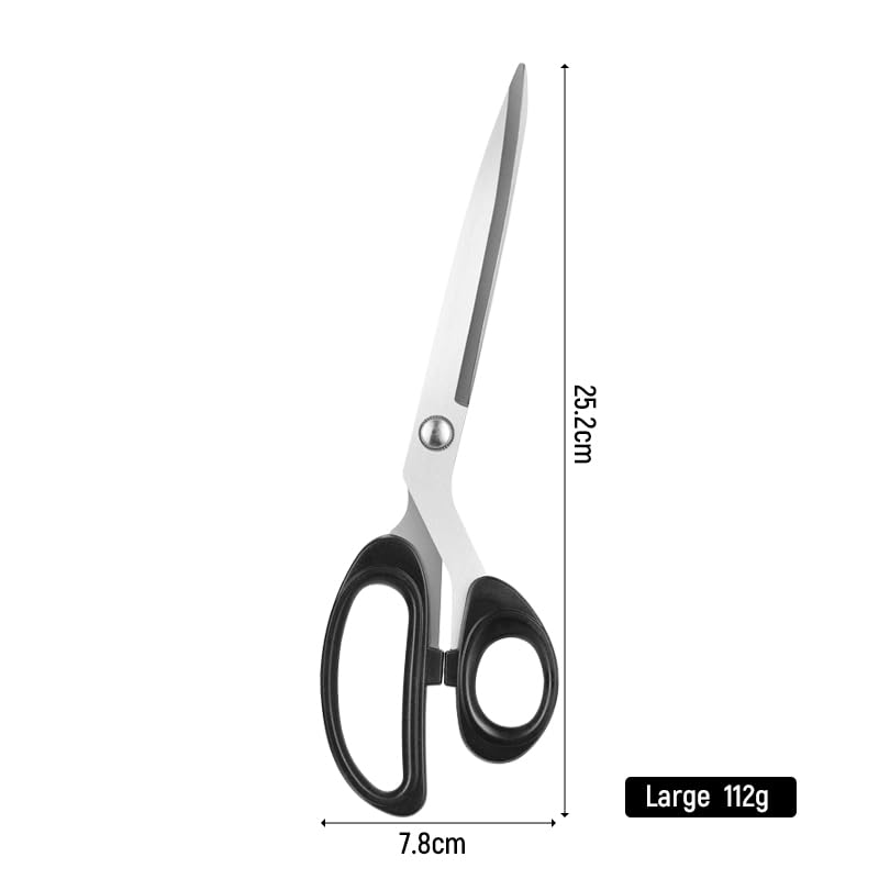 Professional Fabric Scissors 10 Inch for Cutting Fabric | Fabric scissors Heavy Duty Scissors for Leather Cutting Industrial Sharp Sewing Shears for Home Office Artists Dressmakers