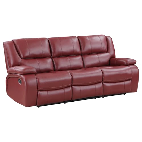 Coaster Camila Motion Sofa, Red