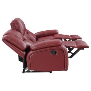 Coaster Camila Motion Sofa, Red