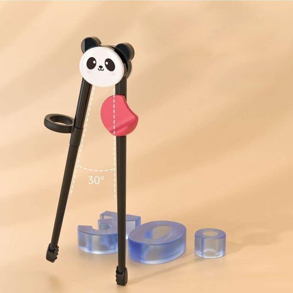 4Pcs Cartoon Panda Animal Chopsticks Practice Helper, Reusable Eating Training Tools, Chopstick and Cutlery Rests Cute Tableware Learn Tools Kitchen Utensils and Gadgets Multicolour