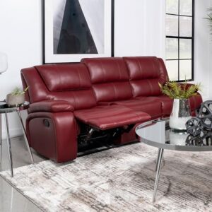 Coaster Camila Motion Sofa, Red