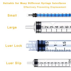 18 Gauge 1 inch Needle (100 Pack),Luer Lock Needles Industrial Dispensing Accessories, Individual Package (18G)