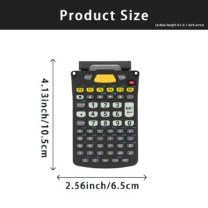 CARPSDZY 58-Keys MC9300 Standard Alpha Numeric Keypad Replacement for Zebra Symbol MC930B-G Barcode Scanner Handheld PDA Mobile Computer, Responsive Keyboard (KYPD-MC9358ANR-01, KYPD-MC9358ANR-10)