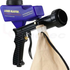 LE LEMATEC Sand Blaster Recycling Attachment Kit for Dustless Sandblasting, Includes Recycling Hood, Steel Nozzle and Storage Bag for All LE LEMATEC Sandblaster Models (AS118-9-1S)