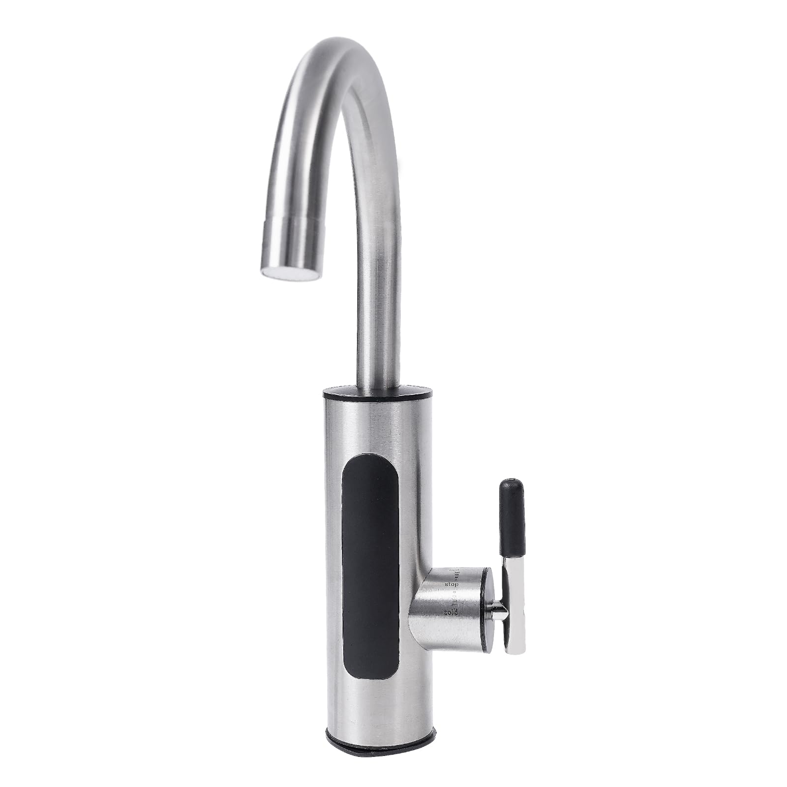 Hot Water Heater Faucet Bathroom Faucet Instant Electric Kitchen Fast Heating Tap Water Faucet Adjustable Temperature with LED Digital Display IPX4 Water-proof