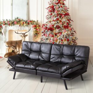 muuegm fq-267-sofa black-21 sofabed, black