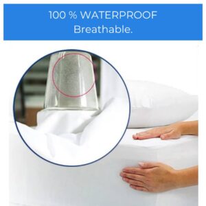 Blissful Touch Waterproof Mattress Protector - Twin