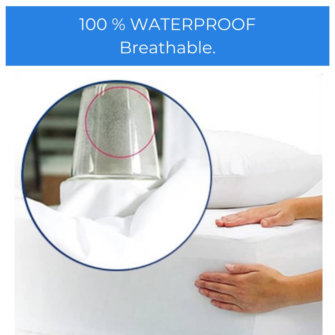 Blissful Touch Waterproof Mattress Protector - Twin