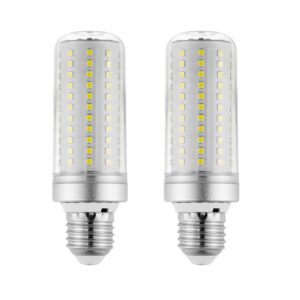 rayhoo 12w led light bulbs incandescent 100-150 watts equivalent, e26/e27 base, 1800lumens ultra bright, non-dimmable,pack of 2 (6000k white)