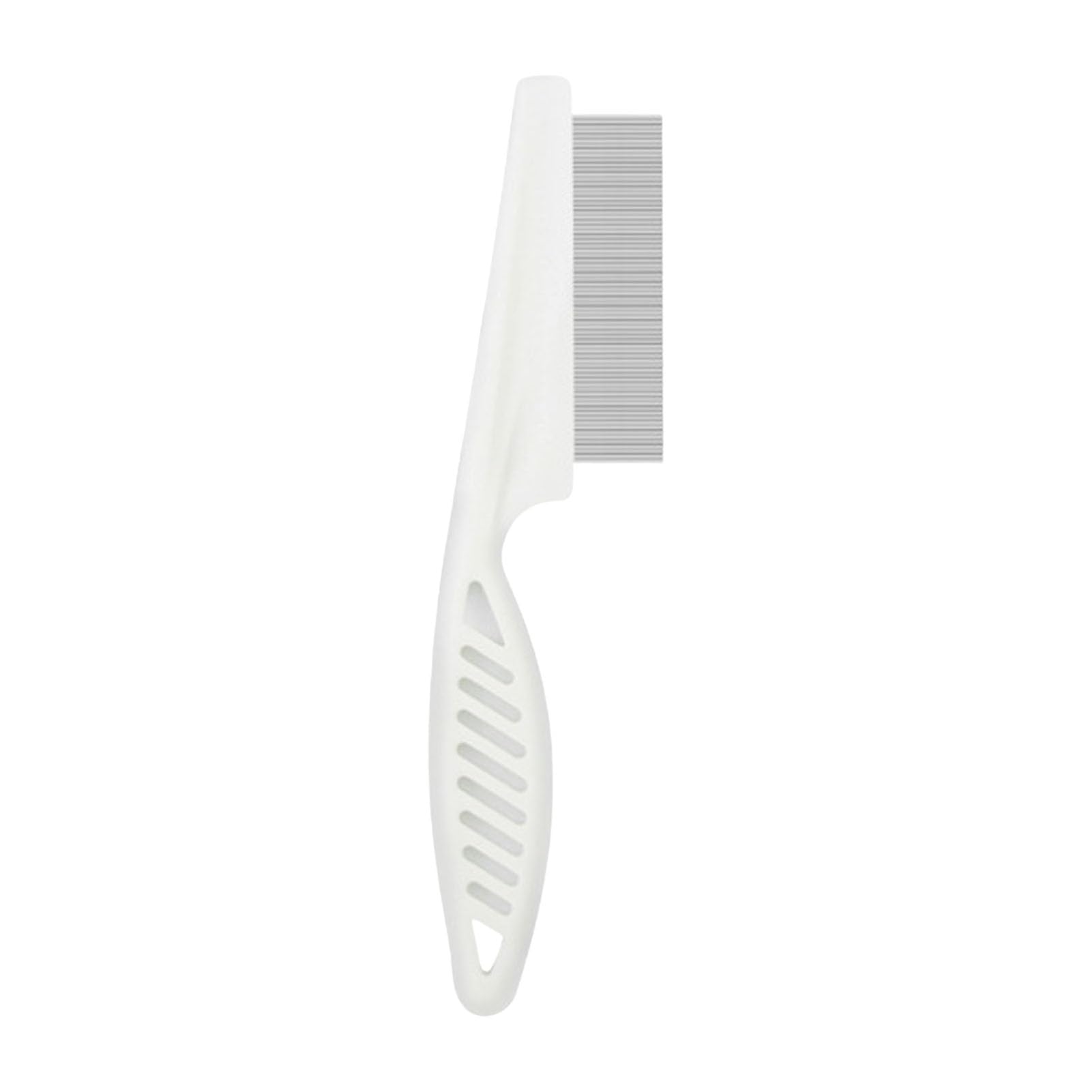 jyibinee Dog Flea Comb, Hair Comb, Long Handle Remove Flea Anti-Knotting Shedding Tool Cat Hair Grooming Comb for Pet L