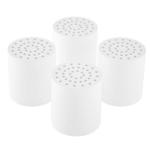 sr sun rise 4 pack 20-stages filter filter replacement cartridge for water soften shower head