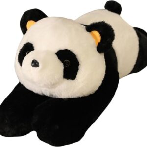 Hoemastot Cute Panda Bear Pillow Large Panda Stuffed Animal Plush Toy Soft Hugging Body Pillow for Adults Kids Boys Girls Birthday Gift (39.3 in)