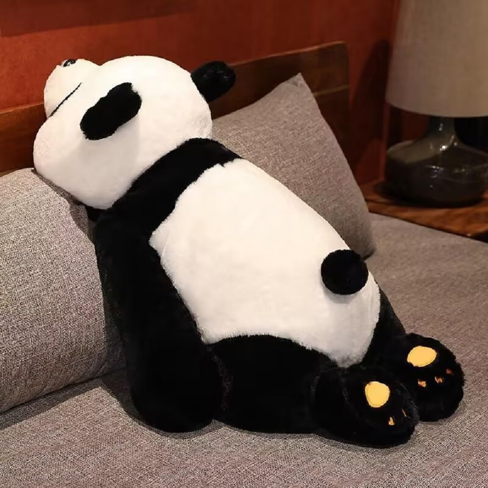 Hoemastot Cute Panda Bear Pillow Large Panda Stuffed Animal Plush Toy Soft Hugging Body Pillow for Adults Kids Boys Girls Birthday Gift (39.3 in)