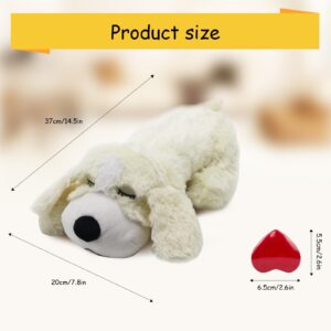 IFOYO Puppy Heartbeat Toy, Anxiety Relief and Calming Aid, Heartbeat Stuffed Animal for Puppy Sleep Aid Crate Training, Puppy Needs Puppy Essential