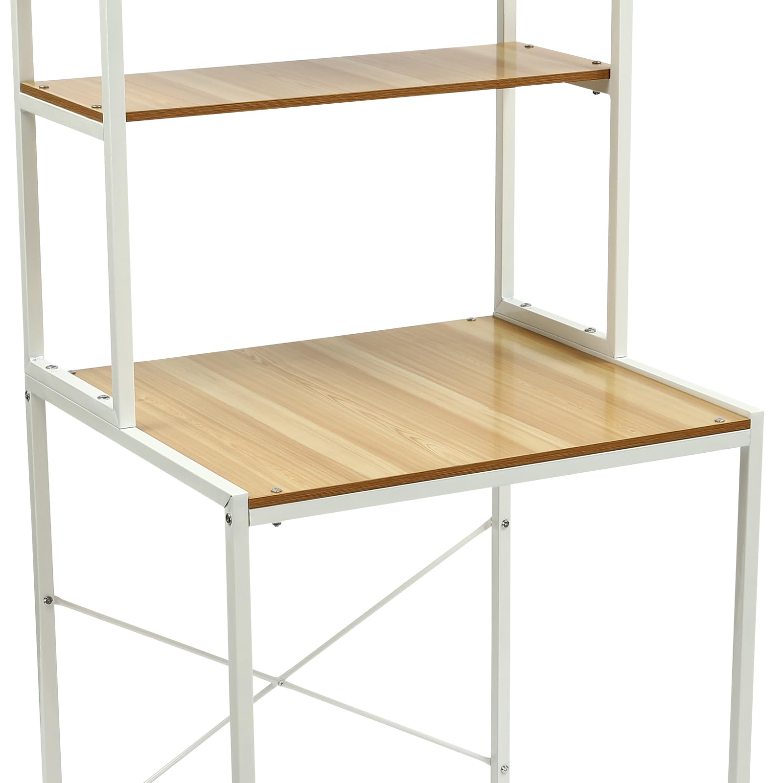 TrueyEssence 3 Tiers Laundry Room Shelf Over The Washer and Dryer, Bathroom Organization Towel Storage Rack Space Saver