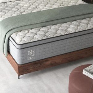 NapQueen Elite Series Machka Full Size Mattress, 10 Inch Cooling Gel Memory Foam Mattress Full Size, Hybrid Mattress in a Box with Individual Pocket Spring, CertiPUR-US Certified, Made in USA