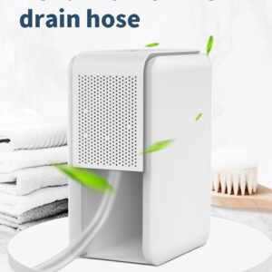 DINZAN 3 In 1 Humidifier Dehumidifier Combo With Air Filtration, Humidifiers Dehumidifier For Home Bedroom With Drain Hose Humidity and Temperature Display,5 Modes,7 Color LED Lights,Timer Set