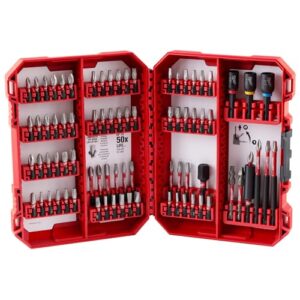 milwaukee shockwave bit kit w/ 80 pcs - 48-32-4094