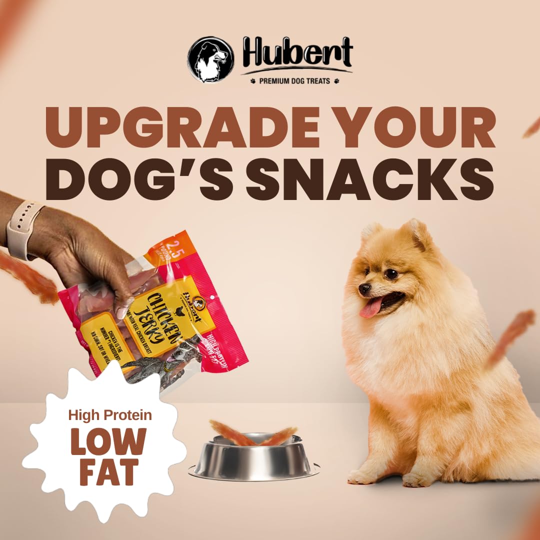 Hubert Pet Gourmet 5-in-1 Large Pork Hide Kabobs – Quad Flavor Chews in a 10-Piece Bag, 10" Chews for All Dog Sizes, 1.8 lb Pack