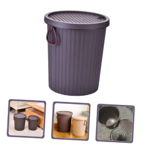 Holibanna Tea Dregs Drainage Bucket 2.11 Gallons Wastewater Barrel with Lid Office Tea Ceremony Bucket Plastic Tea Residue Filter Bucket Trash Can