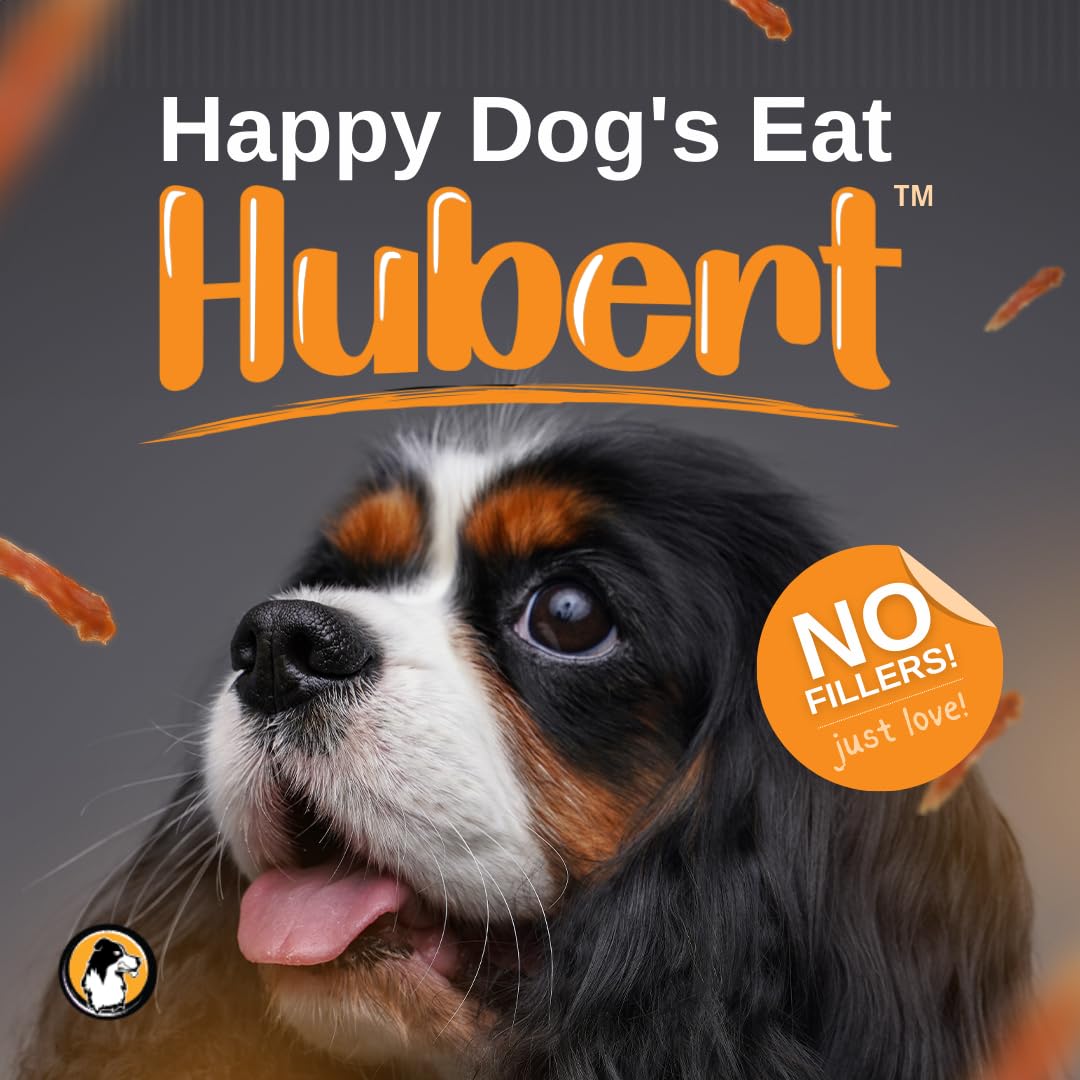 Hubert Pet Gourmet Duck & Sweet Potato Wraps Dog Treats - 2.5 lbs - USA Inspected - for Small & Large Dogs