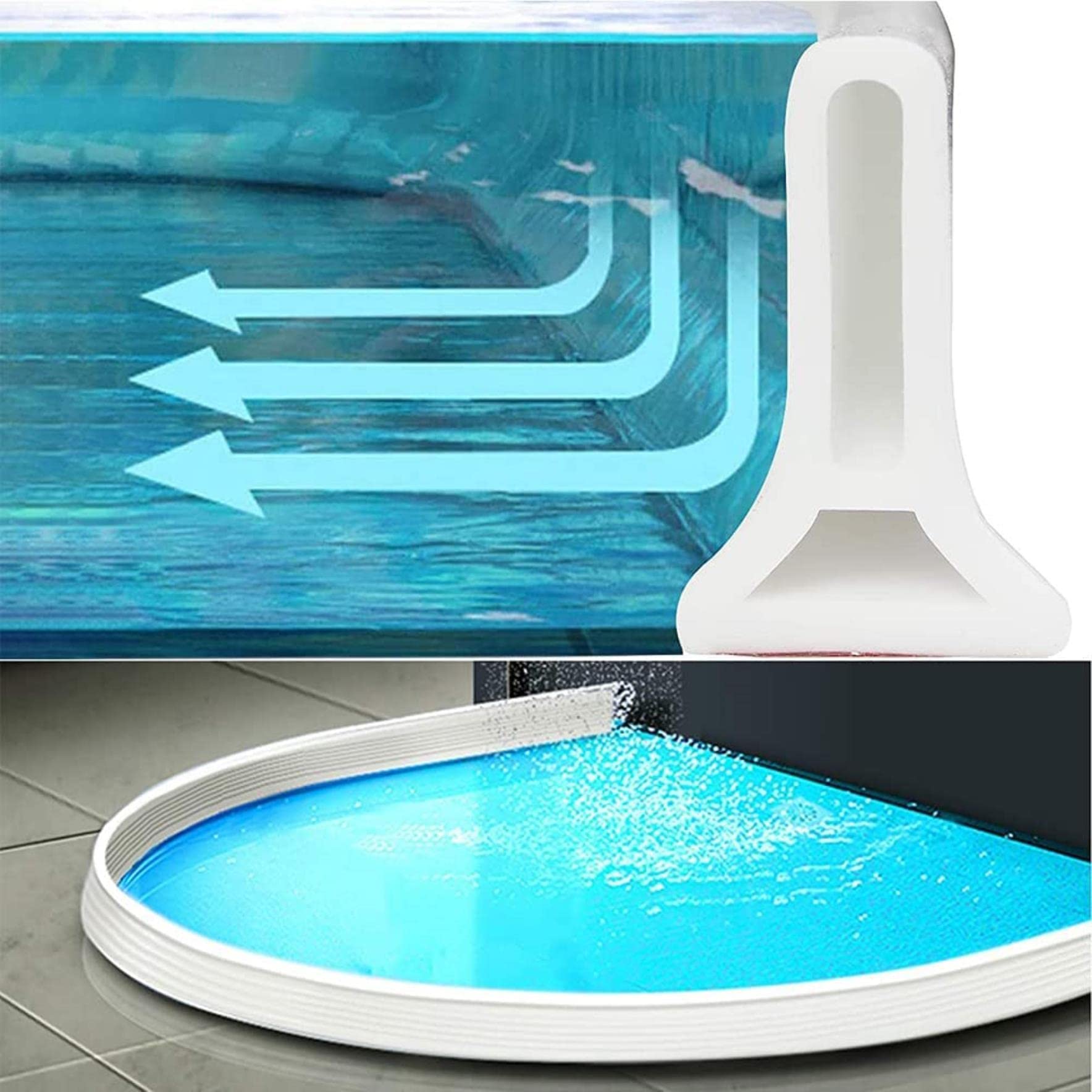 Shower Threshold Water Dam Collapsible Bath Shower Barrier Water Stopper Retention System Dry and Wet Separation for Bathroom Kitchen and More