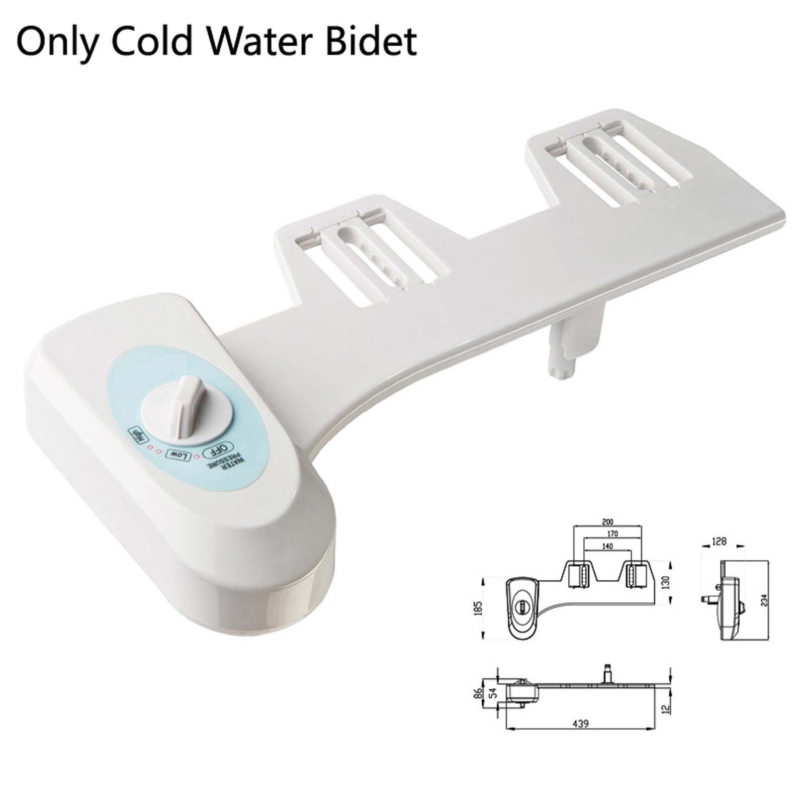 Bidet Toilet Attachment Wash Toilet Seat Flush for Washing Stain Remover Spray Carpet Spot Sprays (3/8)