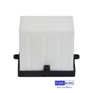 PUREBURG M18 Replacement Sander Filters Compatible with Milwaukee 2648-20 & 2648-21, M18 Random Orbital Sander,4-Pack