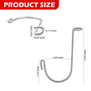 GGTE 6 Pack Door Pin Hinge Hanger, Multifunctional Door Hanger Hook, Over The Door Hooks, Hang Just About Anything You Can Imagine