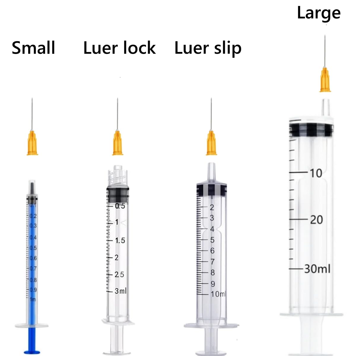 25 Gauge 5/8 Inch Lab Dispensing Accessories, Individually Sealed Packed(Pack of 100)