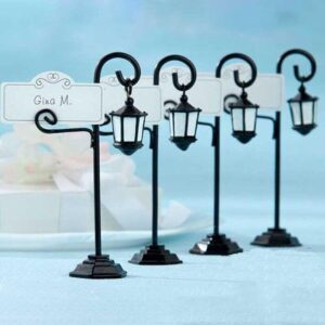 BESTOYARD 18 Pcs Wedding Seat Holder Wedding Place Holder Wedding Seat Decor Place Holder Lamp Desktop Decorate