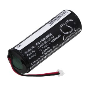 battery for unitech ms380 ms380-cupbgc-sg, replacement for 1400-900014g battery