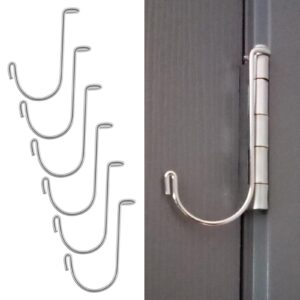 ggte 6 pack door pin hinge hanger, multifunctional door hanger hook, over the door hooks, hang just about anything you can imagine