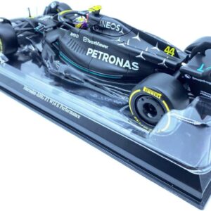 HTLNUZD 2023 New 1/24 F1Mercedes AMGW14#44 for Lewis Hamilton 1:24 Formula One F1W14#44 Alloy Racing Die Cast Car Static Adult Collection Model