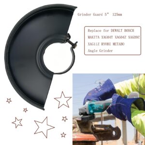 KIMGU Grinder Guard 5” 125mm replace for DEWALT BOSCH MAKITA XAG04T XAG04Z XAG09Z XAG11Z RYOBI METABO Angle Grinder